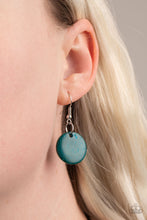 Load image into Gallery viewer, Barbados Bopper - Blue Necklace Set - 2 pc