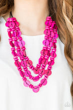 Load image into Gallery viewer, Barbados Bopper Pink Necklace Set - 2 pc