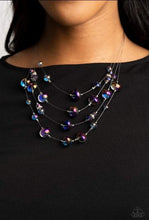 Load image into Gallery viewer, Cosmic Real Estate - Multi Oil Spill Necklace
