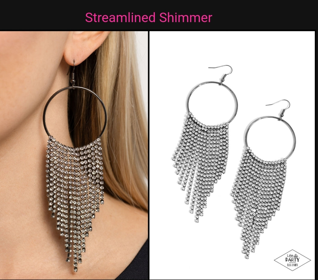 💎 Black Diamond Exclusive💎Streamlined Shimmer - Black
