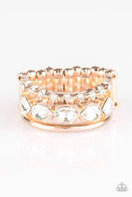 Load image into Gallery viewer, Backstage Sparkle - Rose Gold ring
