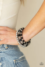 Load image into Gallery viewer, Gimme Gimme - Black Coil style bracelet
