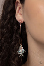 Load image into Gallery viewer, Keep Them in Suspense - Copper post earrings
