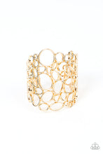 Load image into Gallery viewer, Show-Stopping Shimmer - Gold necklace Set - 2 pc
