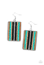 Load image into Gallery viewer, Beadwork Wonder - Black earring
